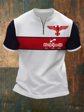 Herren Wehrmacht Ehre Stolz Treue bedrucktes Kurzarm-T-Shirt